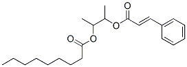 3-[(E)-3-phenylprop-2-enoyl]oxybutan-2-yl nonanoate CAS#: 84006-31-5