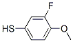 3-FLUORO-4-METHOXYTHIOPHENOL CAS#: 89818-27-9