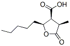 3-Furancarboxylicacid,tetrahydro-4-methyl-5-oxo-2-pentyl-,(2S,3S,4R)-(9CI) CAS#: 807346-05-0