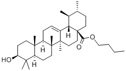 3-HYDROXY-(3BETA)-URS-12-EN-28-OIC ACID BUTYL ESTER CAS#: 86166-09-8