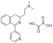 3-Isoquinolineethanamine, 3,4-dihydro-N,N-dimethyl-1-(3-pyridinyl)-, e thanedioate (salt) CAS#: 83658-89-3