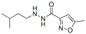 3-Isoxazolecarboxylicacid,5-methyl-,2-(3-methylbutyl)hydrazide(9CI) CAS#: 805189-50-8