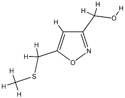 3-Isoxazolemethanol,5-[(methylthio)methyl]-(9CI) CAS#: 84654-36-4