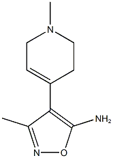 3-Methyl-4-(1-methyl-1,2,3,6-tetrahydropyridin-4-yl)isoxazol-5-amine CAS#: 88786-19-0
