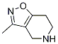 3-Methyl-4,5,6,7-tetrahydro-isoxazolo[4,5-c]pyridine CAS#: 84574-26-5