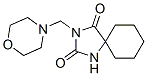 3-(Morpholinomethyl)-1,3-diazaspiro[4.5]decane-2,4-dione CAS#: 891-99-6