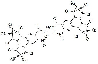 3-NITRO-2-NAPHTHOIC ACID, MAGNESIUM SALT-BIS(HEXACHLOROCYCLOPENTADIENE) ADDUCT, TECH. CAS#: 83877-99-0