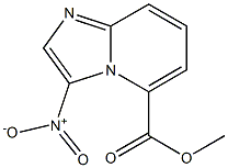 3-Nitro-imidazo[1,2-a]pyridine-5-carboxylic acid methyl ester CAS#: 88061-85-2