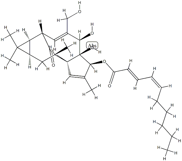3-O-(2'E,4'Z-Decadienoyl)ingenol CAS#: 84680-59-1
