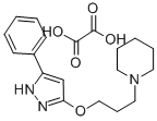 3-Phenyl-5-piperidinopropoxy-pyrazole oxalate CAS#: 86871-67-2