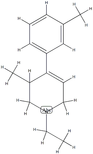3-Picoline,1-ethyl-1,2,3,6-tetrahydro-4-m-tolyl-(8CI) CAS#: 802270-14-0