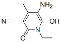 3-Pyridinecarbonitrile, 5-amino-1-ethyl-1,2-dihydro-6-hydroxy-4-methyl-2-oxo- CAS#: 80749-15-1