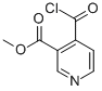 3-Pyridinecarboxylic acid, 4-(chlorocarbonyl)-, methyl ester (9CI) CAS#: 88234-88-2