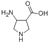 3-Pyrrolidinecarboxylicacid,4-amino- CAS#: 89799-61-1