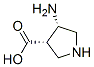 3-Pyrrolidinecarboxylicacid,4-amino-,cis-(9CI) CAS#: 80546-89-0