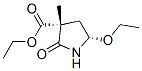 3-Pyrrolidinecarboxylicacid,5-ethoxy-3-methyl-2-oxo-,ethylester,cis-(9CI) CAS#: 84763-05-3