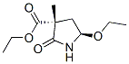 3-Pyrrolidinecarboxylicacid,5-ethoxy-3-methyl-2-oxo-,ethylester,trans-(9CI) CAS#: 84763-06-4