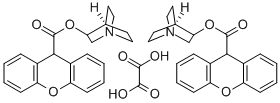 3-QUINUCLIDINYL XANTHENE-9-CARBOXYLATE H CAS#: 82326-74-7