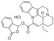 (3-alpha,16-alpha)-Eburnamenin-14-carboxylsaeure-phthalidylester hydro chlorid [German] CAS#: 82958-12-1
