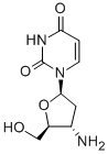 3'-amino-2',3'-dideoxyuridine CAS#: 84472-86-6