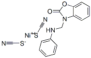 3-(anilinomethyl)benzooxazol-2-one, nickel(+2) cation, dithiocyanate CAS#: 82498-00-8