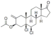3 beta-acetoxy-5,6 beta-dichloromethylene-5 beta-androstan-17-one CAS#: 84412-90-8
