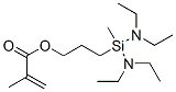 3-[bis(diethylamino)methylsilyl]propyl methacrylate CAS#: 85665-73-2