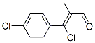 3-chloro-3-(4-chlorophenyl)methacrylaldehyde CAS#: 84682-29-1