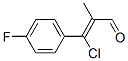 3-chloro-3-(4-fluorophenyl)methacrylaldehyde CAS#: 83783-51-1