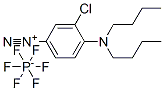 3-chloro-4-(dibutylamino)benzenediazonium hexafluorophosphate(1-) CAS#: 84196-01-0