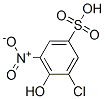 3-chloro-4-hydroxy-5-nitrobenzenesulphonic acid CAS#: 83732-61-0