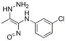 3-chloro-N-[(E)-2-hydrazinyl-1-nitroso-prop-1-enyl]aniline CAS#: 85914-42-7