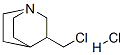 3-(chloromethyl)-1-azabicyclo[2.2.2]octane hydrochloride CAS#: 86014-80-4