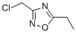 3-(chloromethyl)-5-ethyl-1,2,4-oxadiazole CAS#: 83227-01-4
