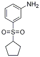 3-(cyclopentylsulfonyl)aniline CAS#: 80213-37-2