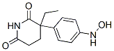3-ethyl-3-[4-(hydroxyamino)phenyl]piperidine-2,6-dione CAS#: 87787-87-9