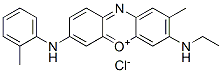 3-(ethylamino)-2-methyl-7-[(o-tolyl)amino]phenoxazin-5-ium chloride CAS#: 85005-73-8