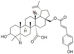 3-hydroxy-(28-4-coumaroyloxy)lup-20(29)-en-27-oic acid CAS#: 85540-98-3