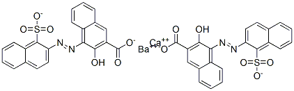 3-hydroxy-4-[(1-sulpho-2-naphthyl)azo]-2-naphthoic acid, barium calcium salt CAS#: 85005-87-4