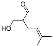 3-(hydroxymethyl)-6-methylhept-5-en-2-one CAS#: 84434-63-9