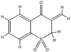 3-methenylthiochroman-4-one-1,1-dioxide CAS#: 82982-73-8