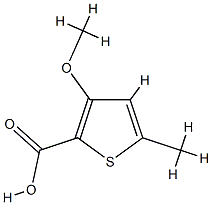 3-methoxy-5-methyl-2-thiophenecarboxylic acid(SALTDATA: FREE) CAS#: 83261-26-1