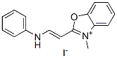 3-methyl-2-[2-(phenylamino)vinyl]benzoxazolium iodide CAS#: 84100-14-1