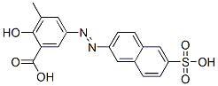 3-methyl-5-[(6-sulpho-2-naphthyl)azo]salicylic acid CAS#: 84100-02-7
