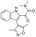 (3-methyl-5-methyl-4-isoxazolyl)dimethylindoleglyoxylamide CAS#: 80565-42-0
