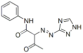 3-oxo-N-phenyl-2-(1H-1,2,4-triazol-3-ylazo)butyramide CAS#: 85030-62-2