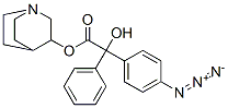 3-quinuclidinyl 4-azidobenzilate CAS#: 81039-79-4