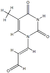 3-(thymin-1'-yl)-2-propenal CAS#: 85394-19-0