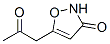 3(2H)-Isoxazolone, 5-(2-oxopropyl)- (9CI) CAS#: 87318-65-8