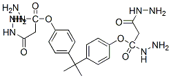 3,3'-[(1-methylethylidene)bis(4,1-phenyleneoxy)]dipropionodihydrazide CAS#: 88515-85-9